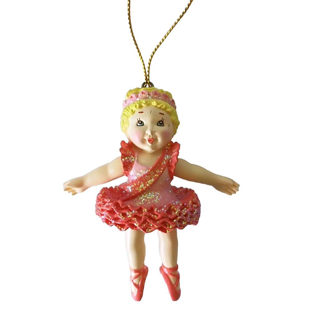 Ballerina Christmas Dancer Holiday Ornament American Greetings Forget Me Not